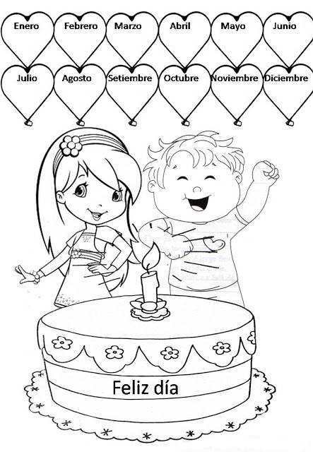 Material educativo para maestros: Carteles y tarjetas de Cumpleaños