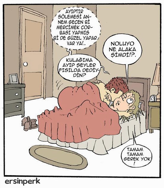 Yatak Odasi Karikaturleri