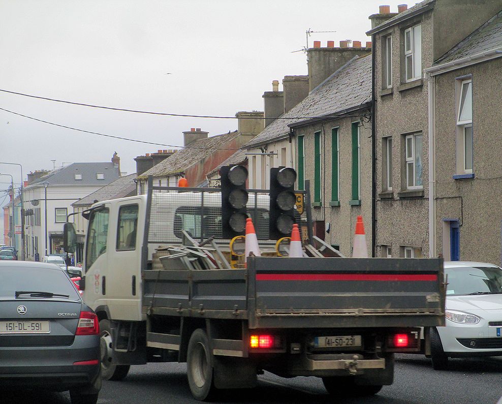Somewhere in Ireland traffic lights