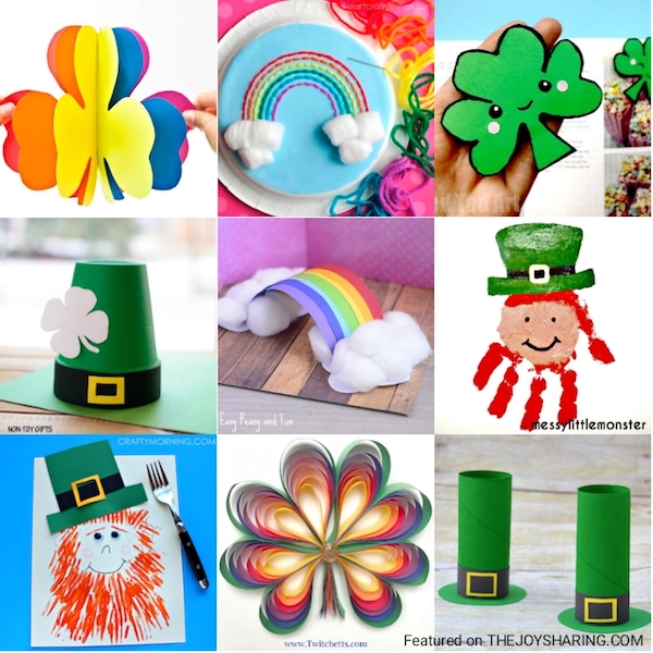 st patrick's day crafts for preschoolers