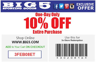 Big 5 Sporting Goods Printable Coupons July 2017 - Discount Shoes Store