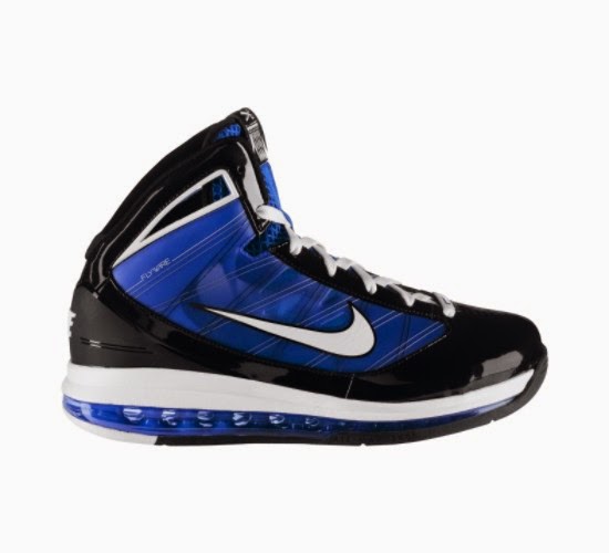 Men Nike Air basketball Shoes Black Blue Fashion's Feel Tips and