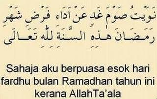  Bacaan doa niat puasa Ramadhan