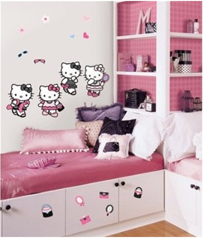 Hello Kitty Bedroom Decorations