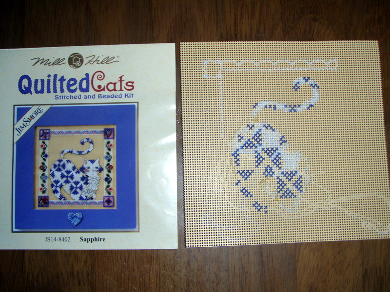 Hokkaido Kudasai Mill Hill Quilted Cat