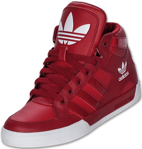 I Heart Lee Hyuk Jae adidas: adidas Boys' Grade School Hardcourt Red White