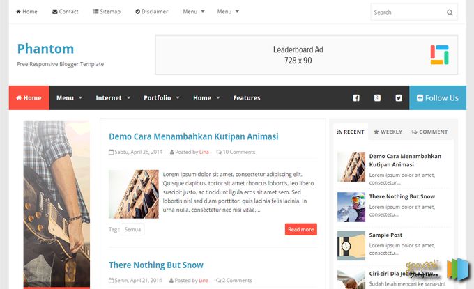 Free Blogger Templates Daily Updates Dhetemplate