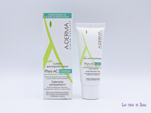 Phys-AC de A-Aderma acné piel sensible piel frágil farmacia dermocosmetica belelza skincare cuidado piel