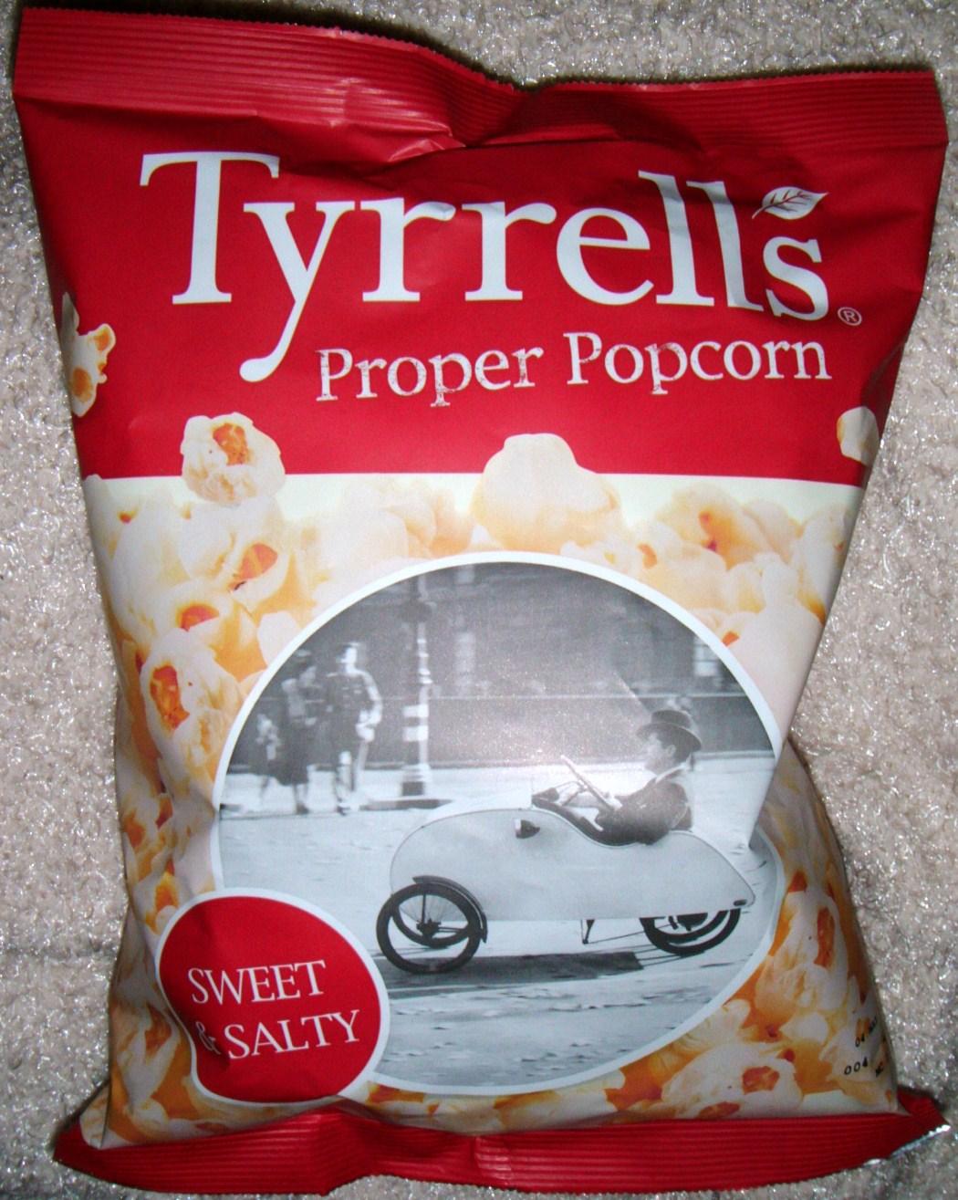 FOODSTUFF FINDS Tyrrell’s Sweet & Salty Proper Popcorn (Waitrose) [By