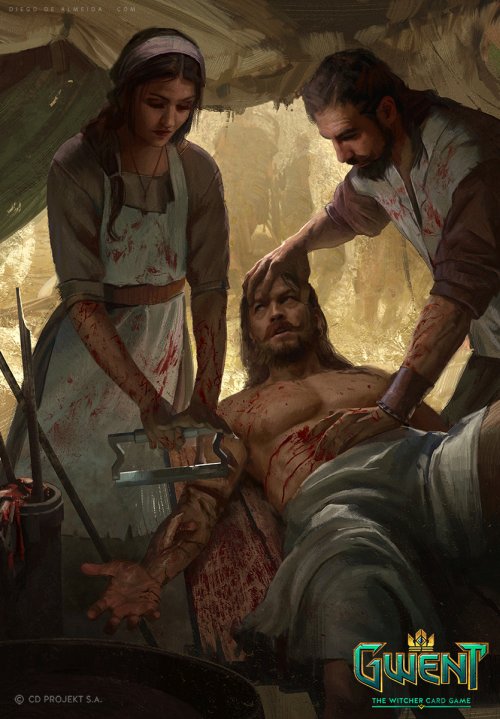 As ilustrações de fantasia para o game Gwent de Diego de Almeida Peres Diego de Almeida Peres artstation arte ilustrações fantasia games gwent the witcher