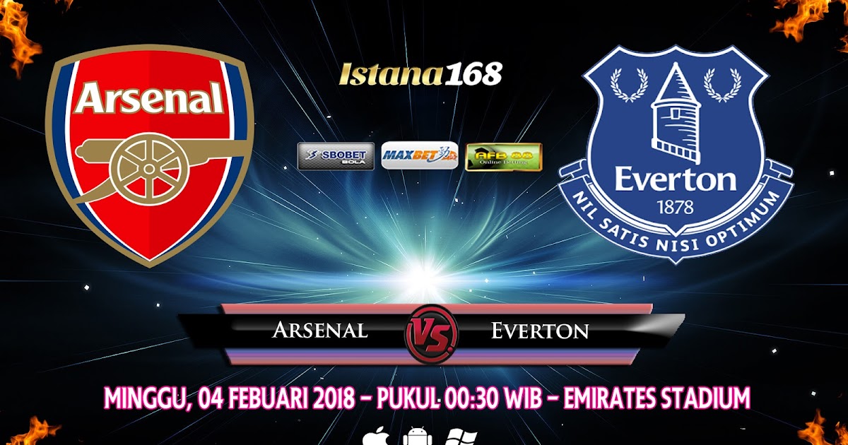 Prediksi Arsenal Vs Everton 04 Februari 2018  Istana Blog 168
