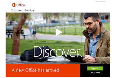 Microsoft office 2013 consumer preview