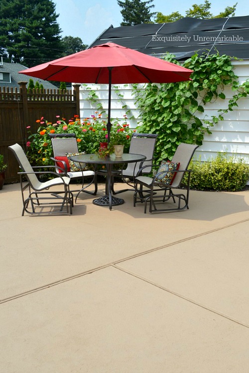 How To Paint Concrete Patio Makeover, What Type Of Paint To Use On Concrete Patio