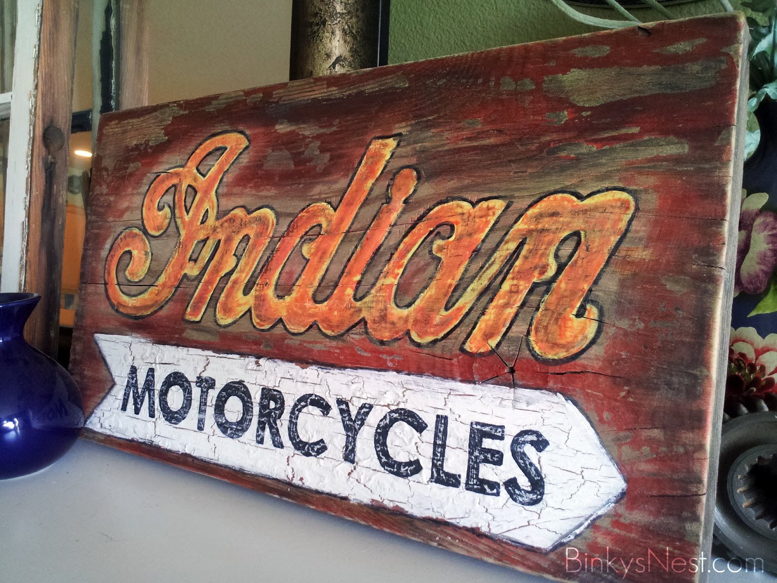 Vintage Motorcycle Signs 110
