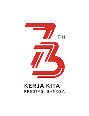 LOGO HUT RI 73 RESMI 2018