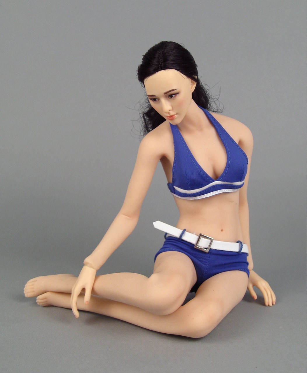 1/6 Female Girl Nude Body Seamless 12'' Action Figure Model Toy Normal Skin 