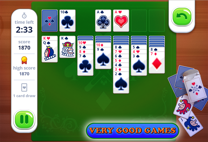 Play online Tingly Solitaire