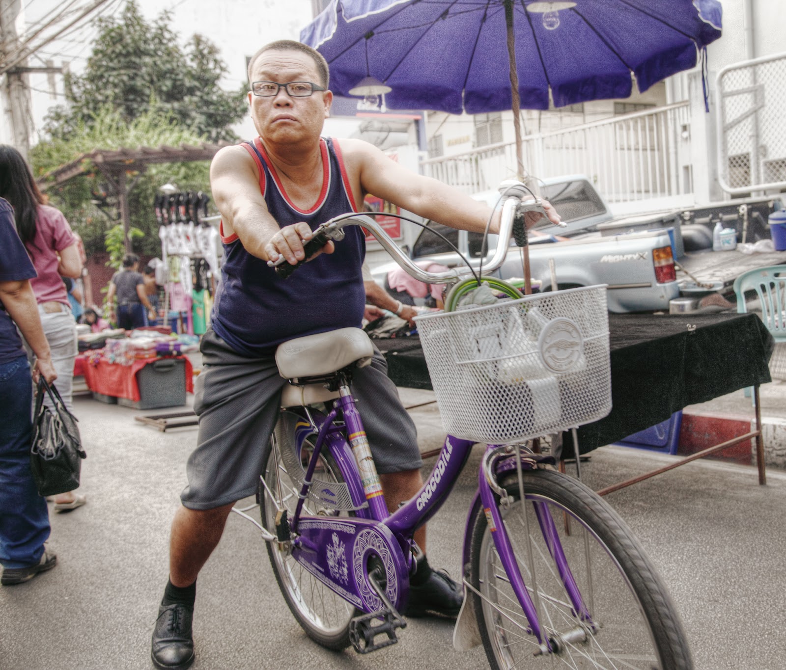 Thai Street Life "Back Seat Rider” Photograph