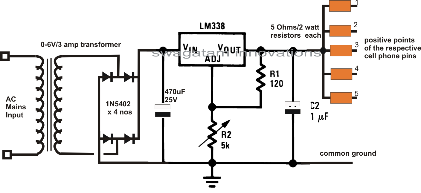 Nokia Mobile Charger Circuit Diagram - Circuit Diagram Images