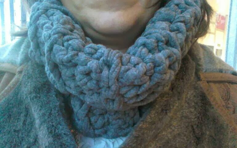 cuello trapillo, cuello invierno, cuello lana