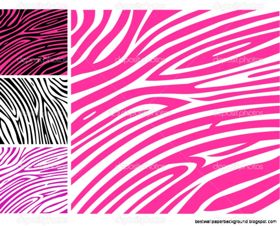 Pink Zebra Print