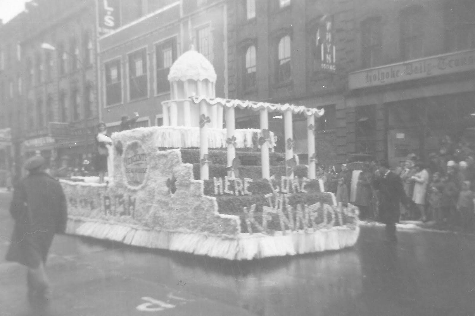 New England Travels St. Patrick's Day Parade 1958 Holyoke