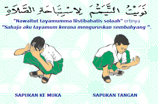 Tata Cara TAYAMUM Yang Benar Menurut ISLAM ~ Road To Heaven