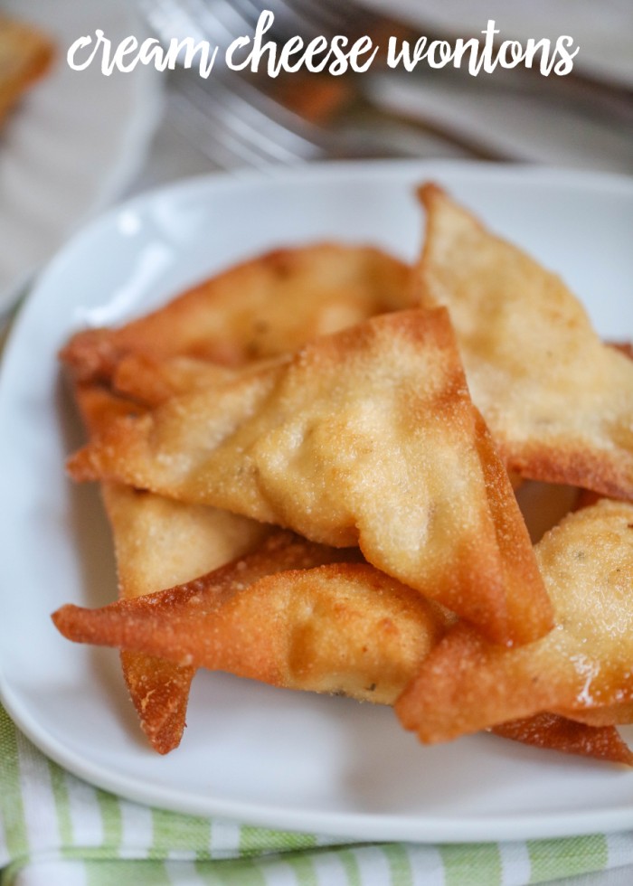 Cream Cheese Wontons RECIPES DELICIOUS CUISINE