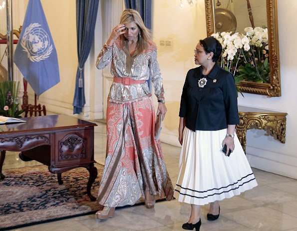 Queen Maxima attends the Indonesia FinTech Festival & Conference