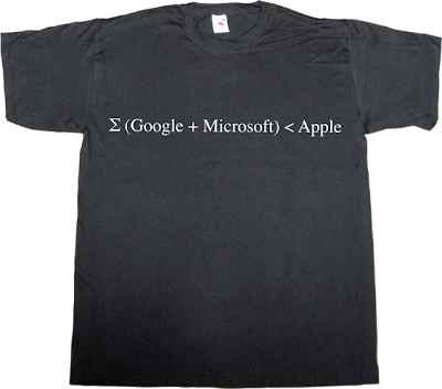 google microsoft apple math t-shirt ephemeral-t-shirts