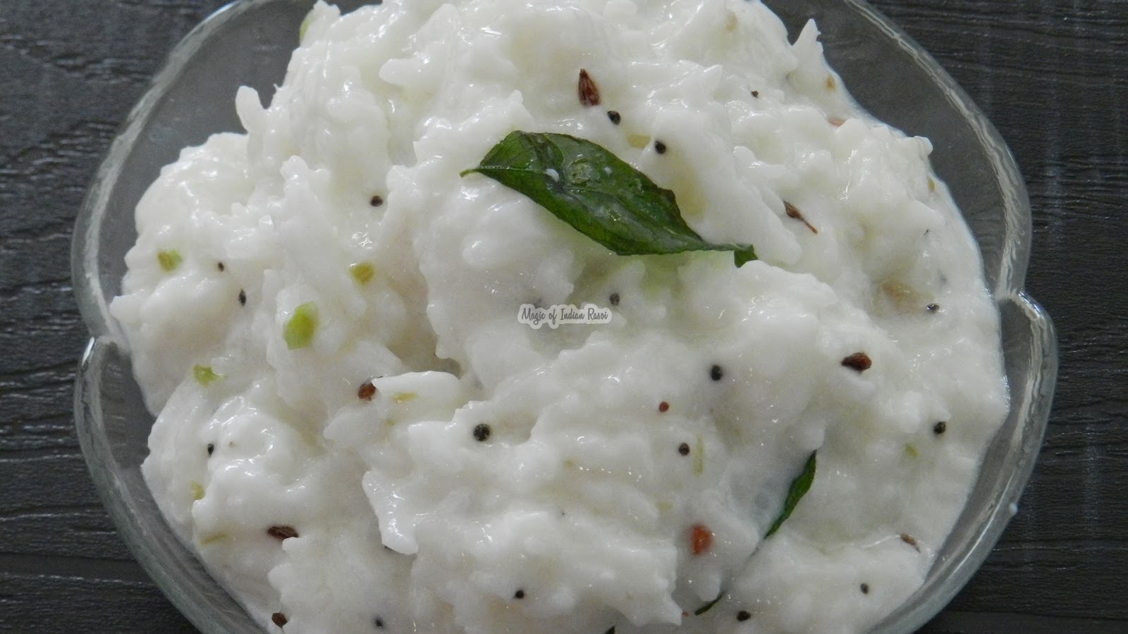 South Indian Curd Rice Recipe Thayir Sadam Recipe Magic of Indian Rasoi