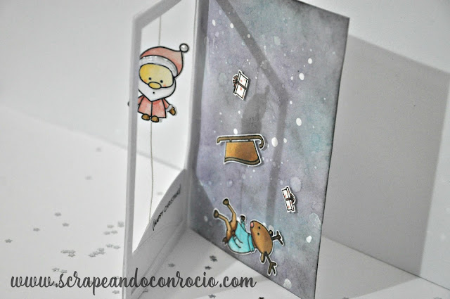 Spinner Card Tarjeta Giratoria Scrapbooking Spinner Card Tarjeta Giratoria Scrapbooking
