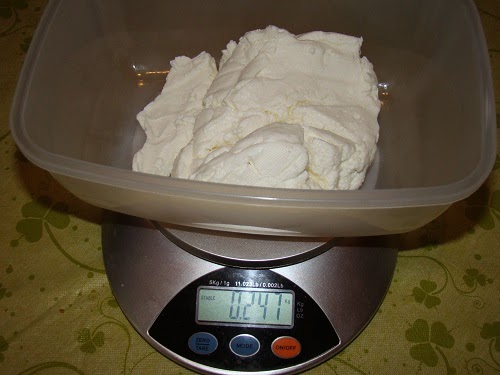 Branzica cremoasa din iaurt - Queso de Yogur