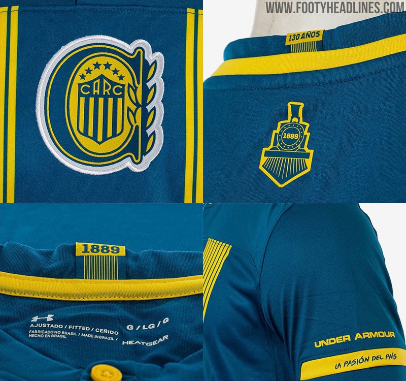 Under Armour Rosario Central 2020 Home & Away Kits Released - Same ...