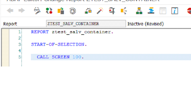 SAP Technical: HOW TO DISPLAY ALV REPORT using SALV WITH Container