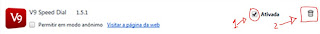 remover o v9 do Google Chrome