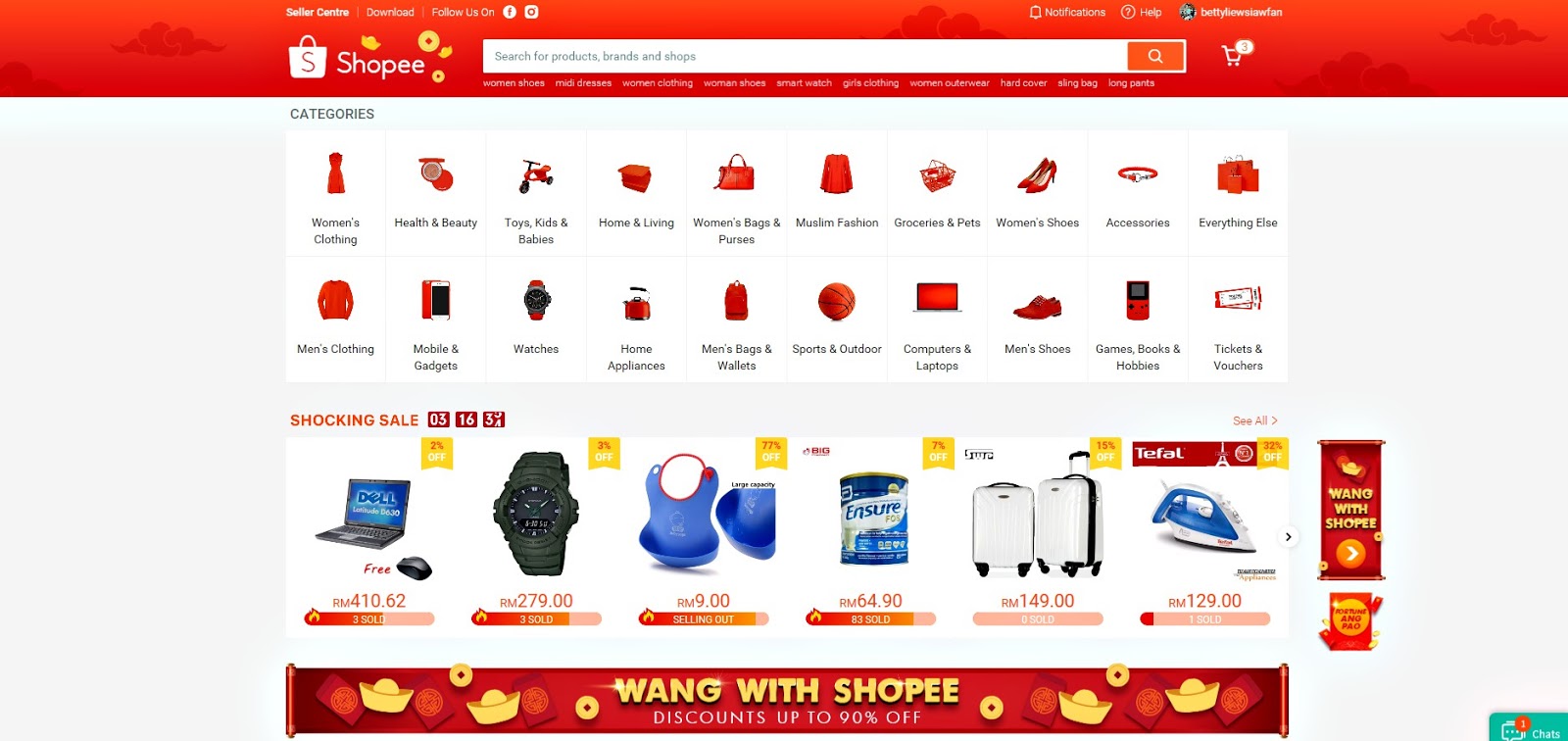 Shopee Malaysia The Best Shopping Online Platform In Malaysia Betty