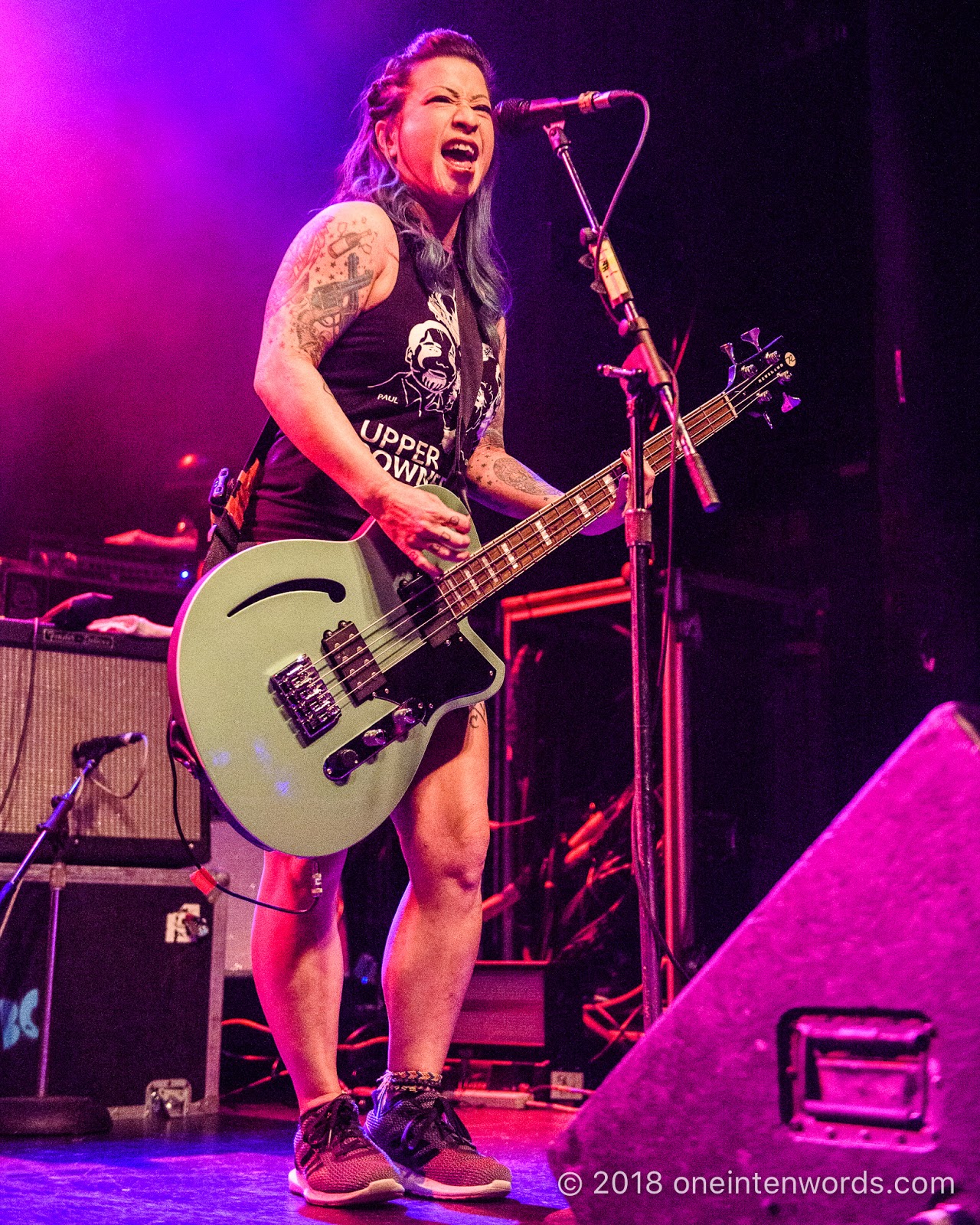 one in ten words Bad Cop / Bad Cop at The Phoenix Concert Theatre