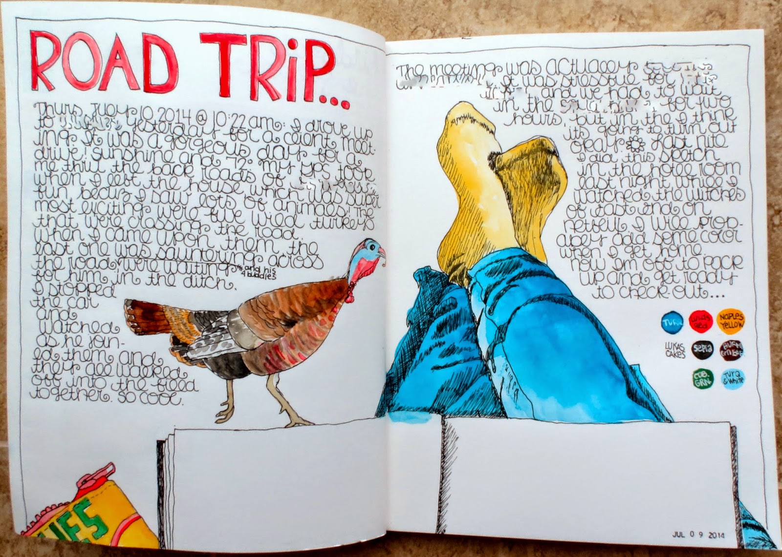 Inspiration Everywhere Sketchbook Skool Rules!