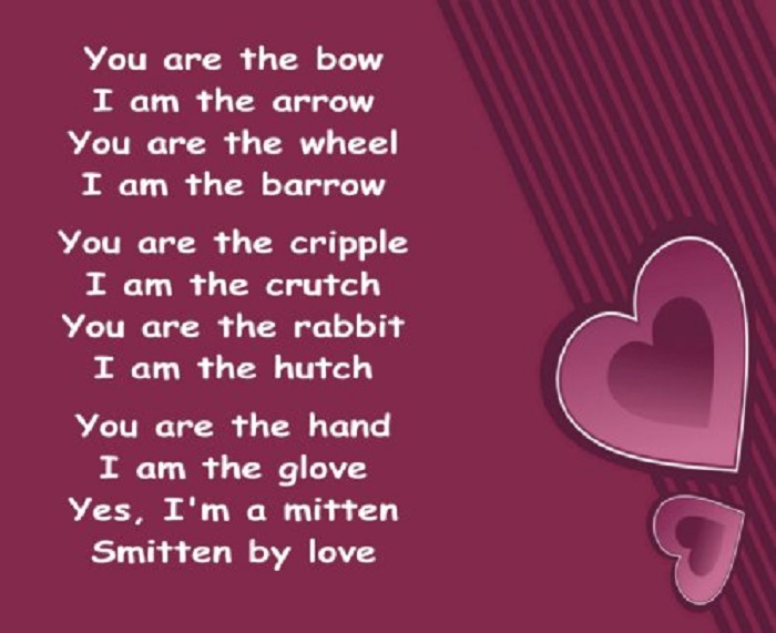Short Valentines Day Poems for Husband.