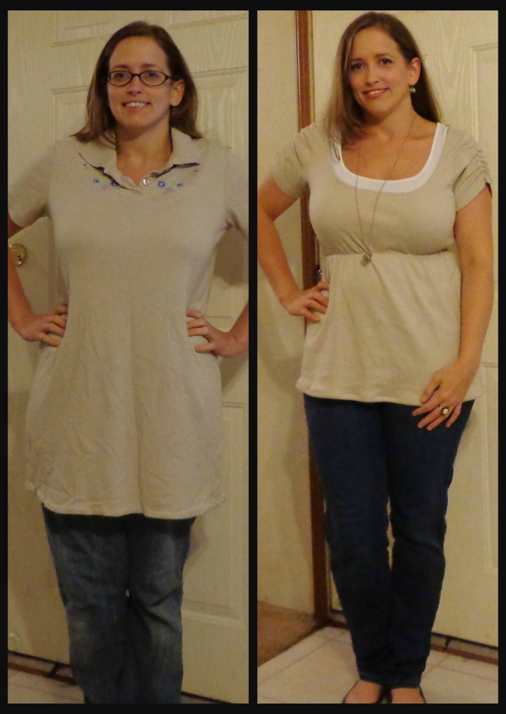 So-So Sewer: Tunic Refashion From a Dress