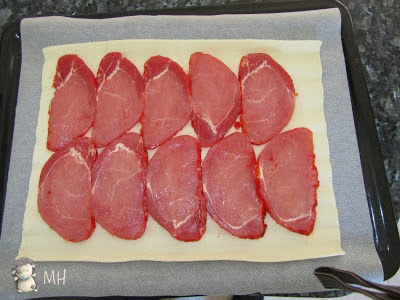 Capa de lomo de hornazo de Salamanca