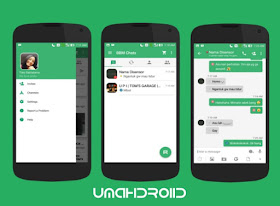 BBM MOD Material Design Green