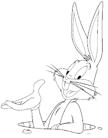 Coloring Blog for Kids: Bugs bunny coloring page pictures