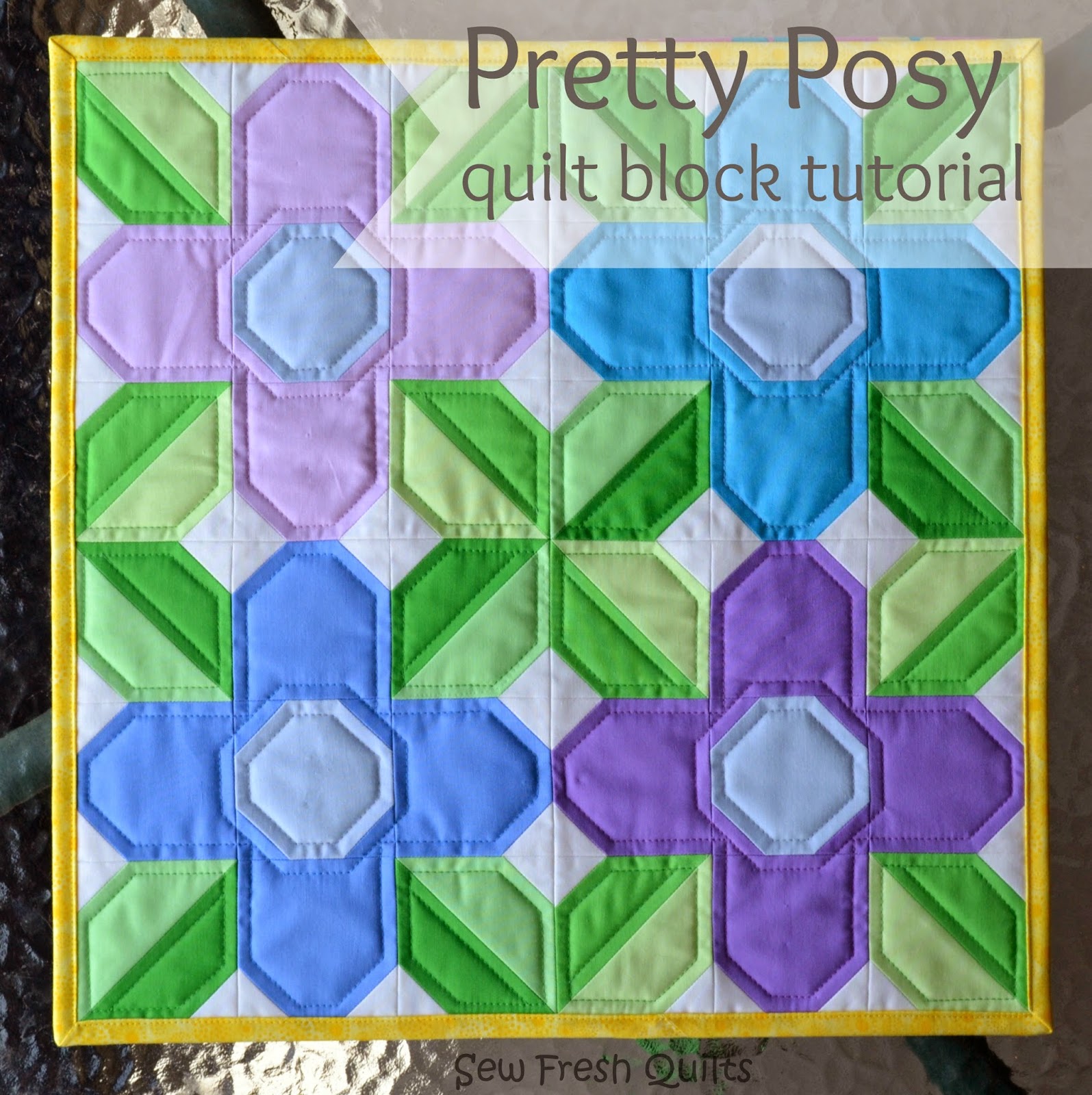 http://sewfreshquilts.blogspot.ca/2014/05/pretty-posy-free-quilt-block-tutorial.html
