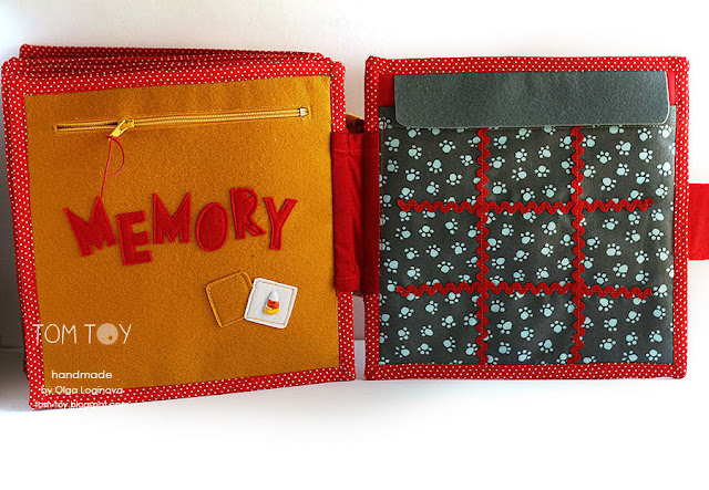 Handmade quiet book for Diezel, fire station themed busy book