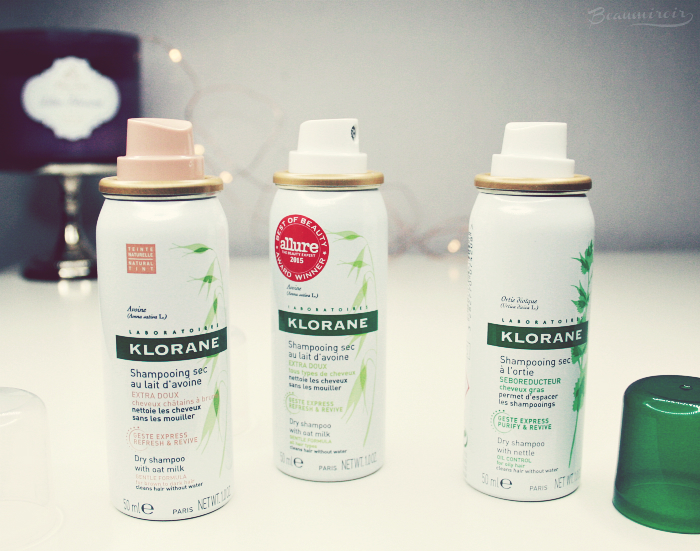 FrenchFriday Klorane Dry Shampoo Times Three (Review) Beaumiroir