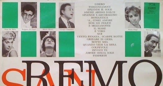 Sanremo festival Sanremo 1960
