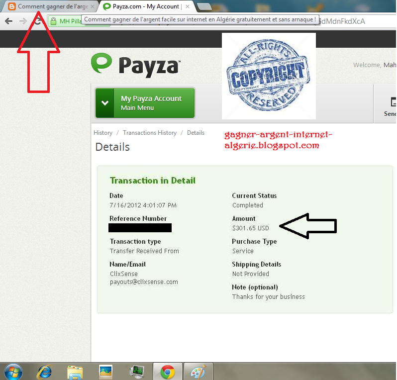 Compte Paypal Gratuit Avec De L'argent Dessus GAGNER DE L'ARGENT EN ALGERIE 2018