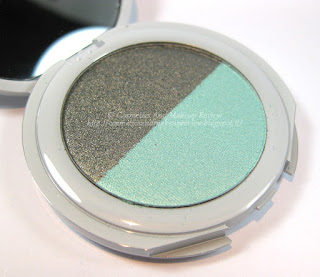 Labo Make-Up - Pure Flower Compact Eye-shadow Duo n.03 Olive green/Aqua green - cialda Labo Make-Up - Pure Flower Compact Eye-shadow Duo n.03 Olive green/Aqua green - cialda